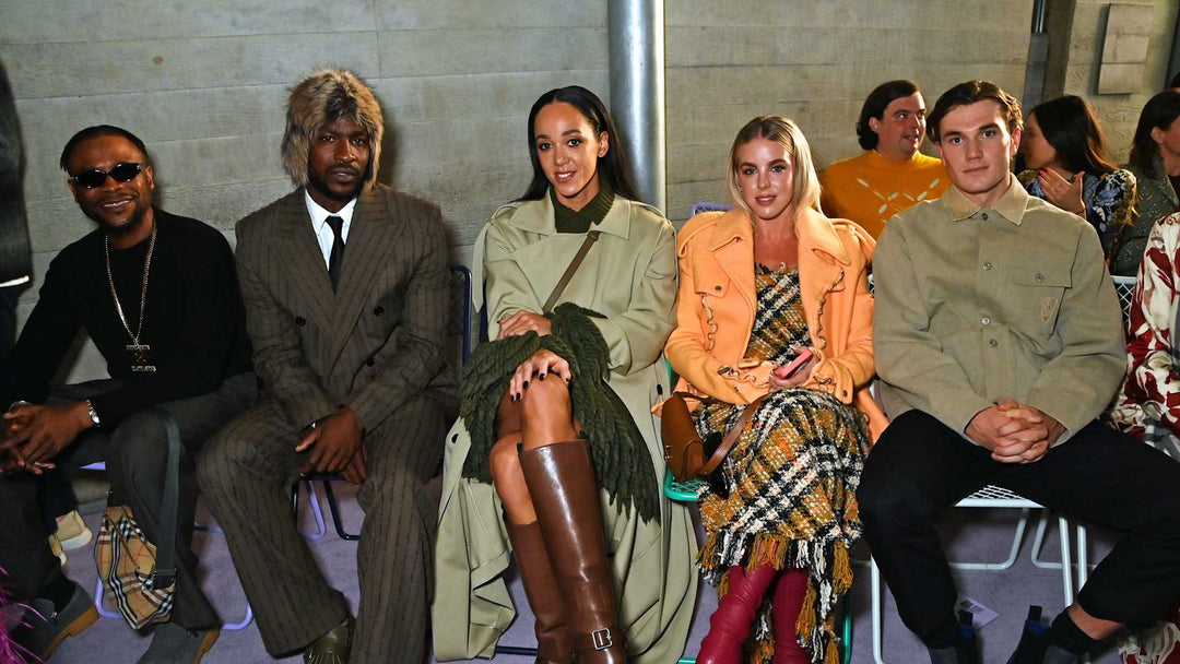 Tennis Star Jack Draper Rubs Shoulders with Fashion Elite at Burberry Show