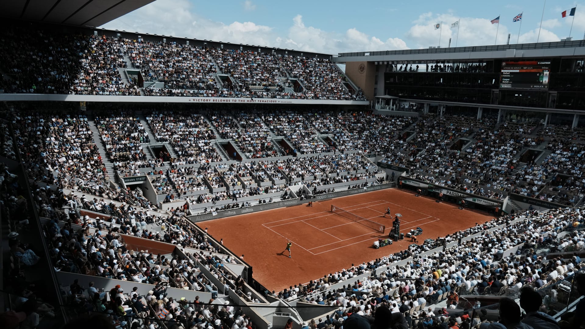 Roland Garros Unveils Second Retractable Roof for French Open and Olympics