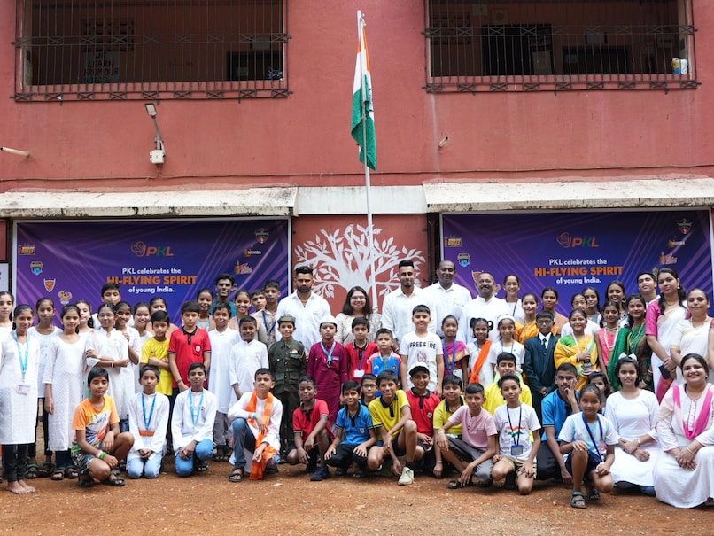 Kabaddi Stars Celebrate Independence Day with Mumbai Public School