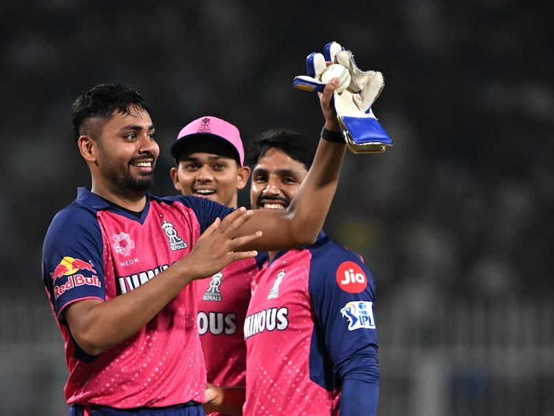 Rajasthan Royals Triumph Over KKR, Avesh Khan's Catch Steals the Show