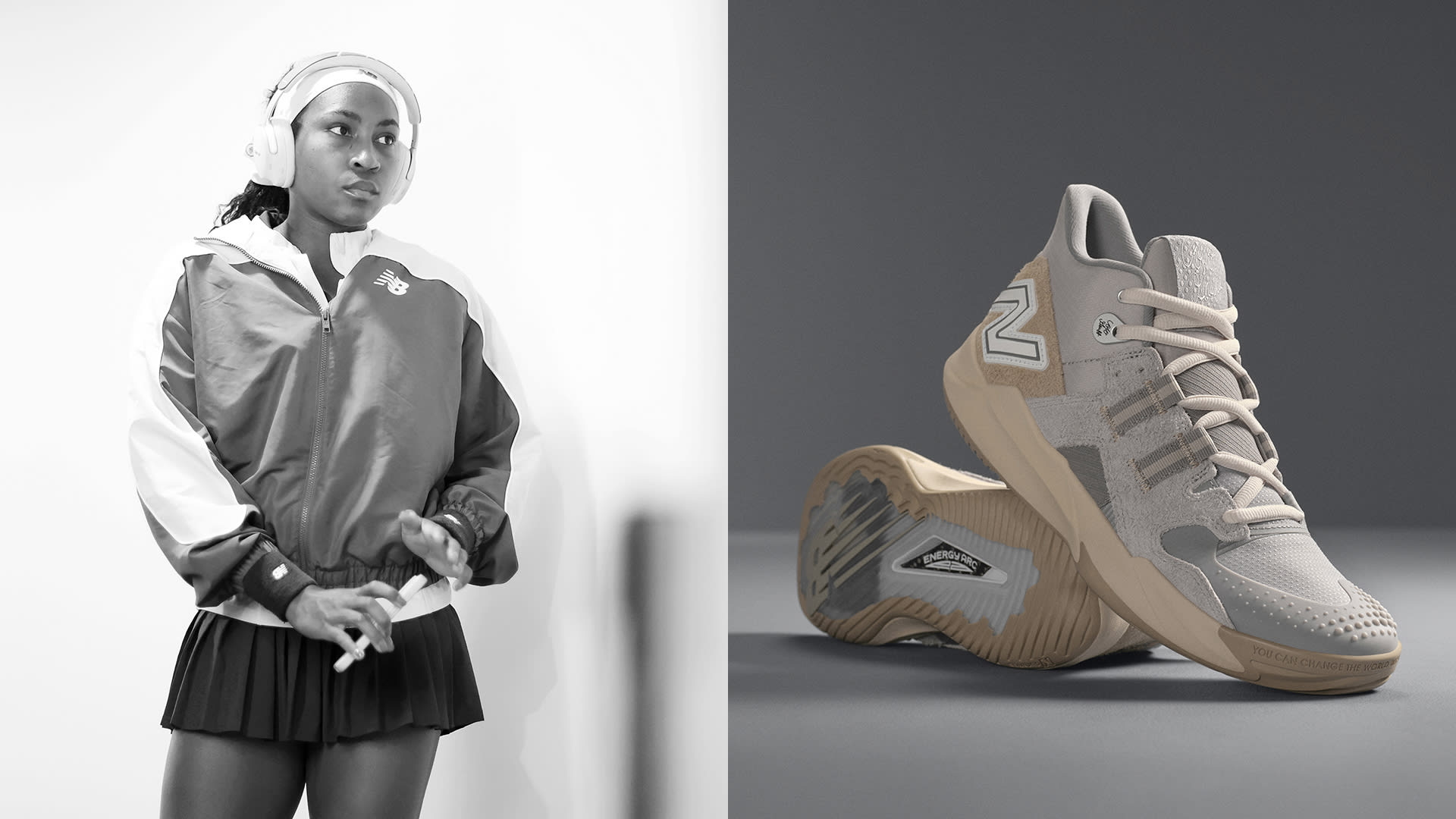 Coco Gauff Unveils "Grey Days" Signature Shoe for Roland Garros