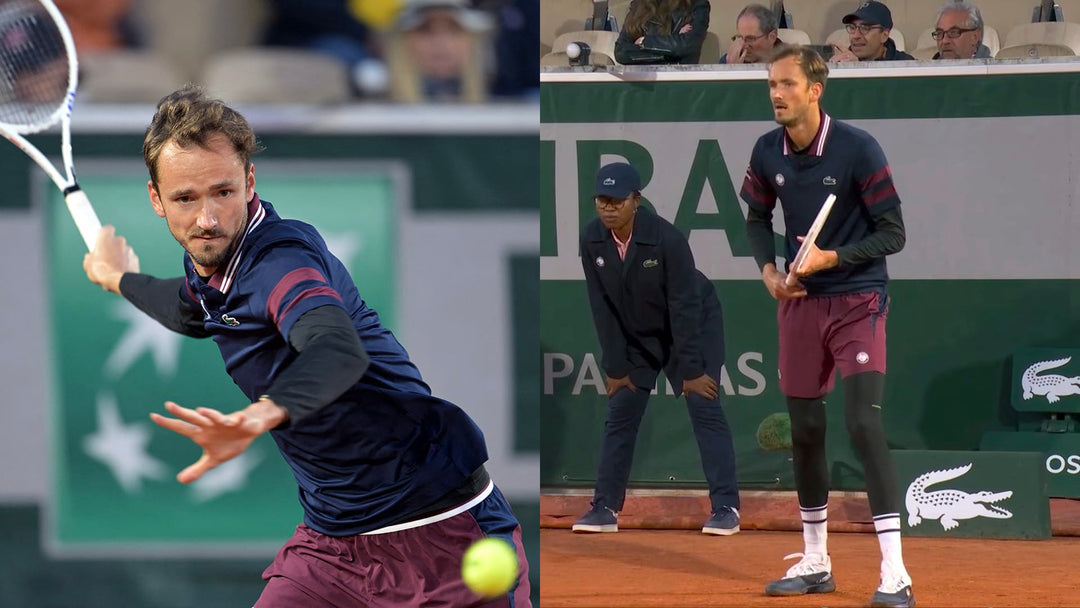 Medvedev Bundles Up for Roland Garros Debut, Wins in Style