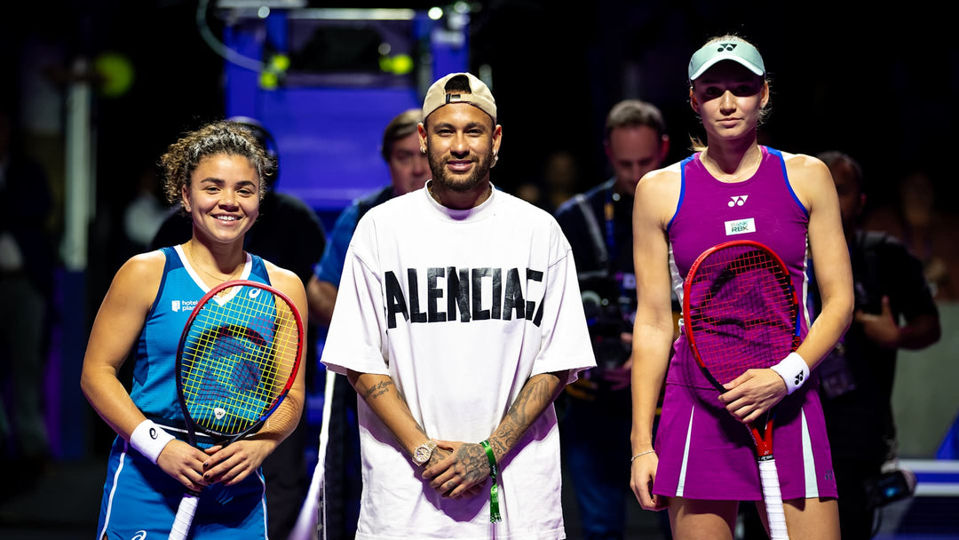 Neymar Performs Coin Toss at WTA Finals, Draws Star-Struck Attention