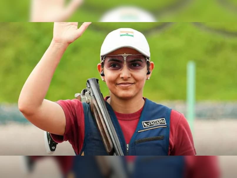 Indian Shooters Maheshwari Chauhan, Raiza Dhillon Miss Out on Skeet Final at Paris Olympics