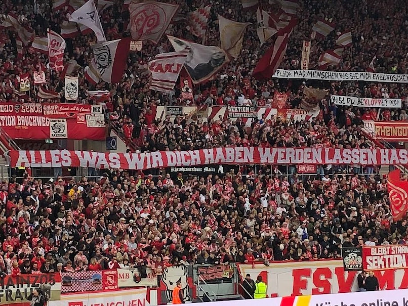 Mainz Fans Slam Klopp's Red Bull Move with Banners