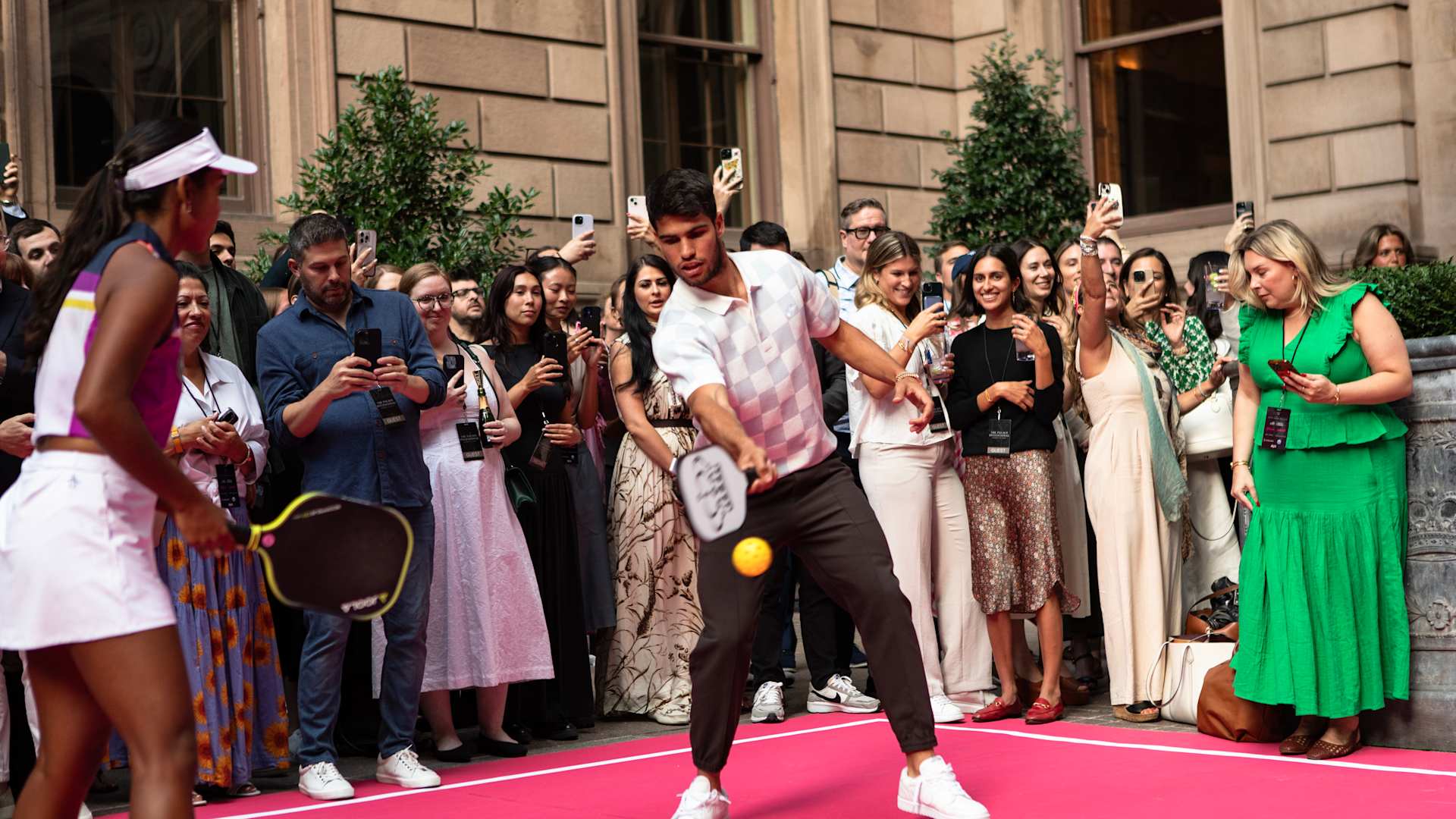 Tennis Star Alcaraz Impresses with Pickleball Skills in Manhattan