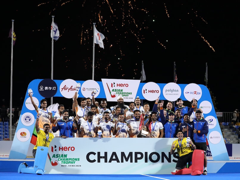 India Clinch Fifth Asian Champions Trophy Title with 1-0 Win over China