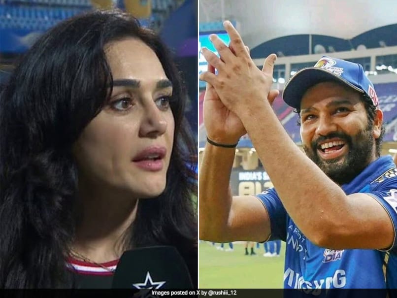 Preity Zinta Denies Alleged Quote About Rohit Sharma