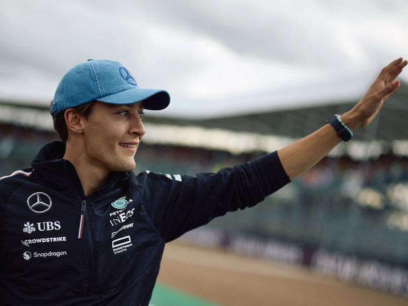 Russell Grabs Pole at British GP, Mercedes Dominates in Wet Conditions