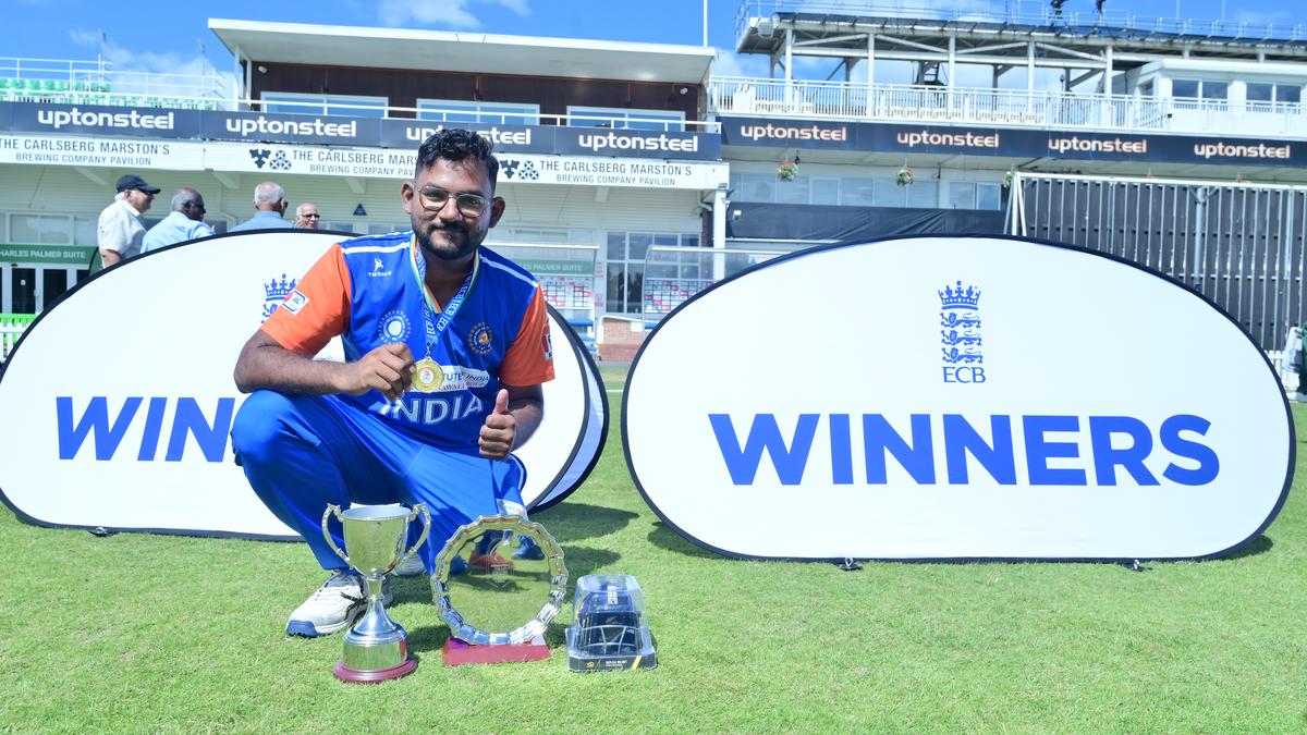 Deaf Indian Cricket Team Triumphs in Birmingham, Sai Akash Shines as Vice-Captain