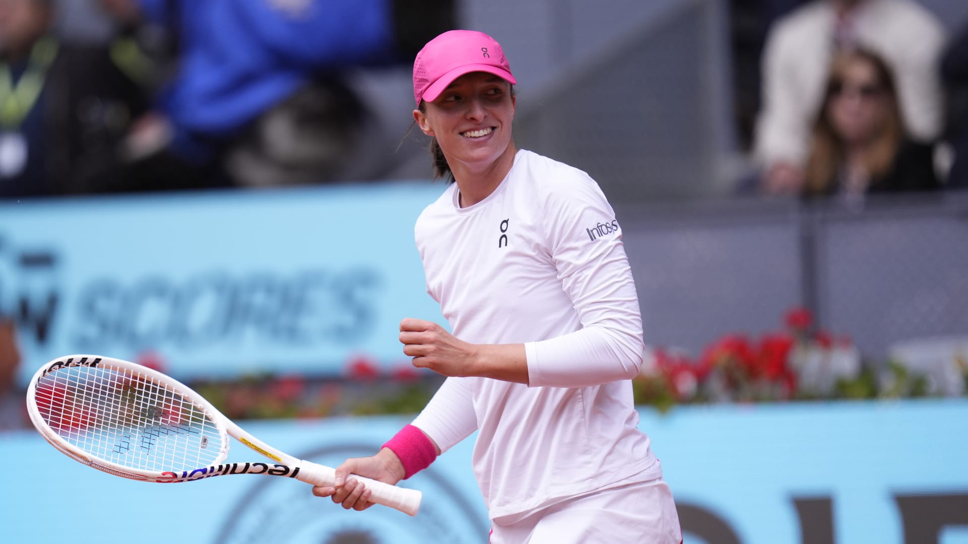 Swiatek Reaches Madrid Open Final, Medvedev Retires Injured