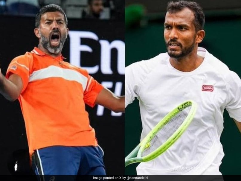 Rohan Bopanna and N Sriram Balaji Qualify for Paris Olympics in Men's Doubles