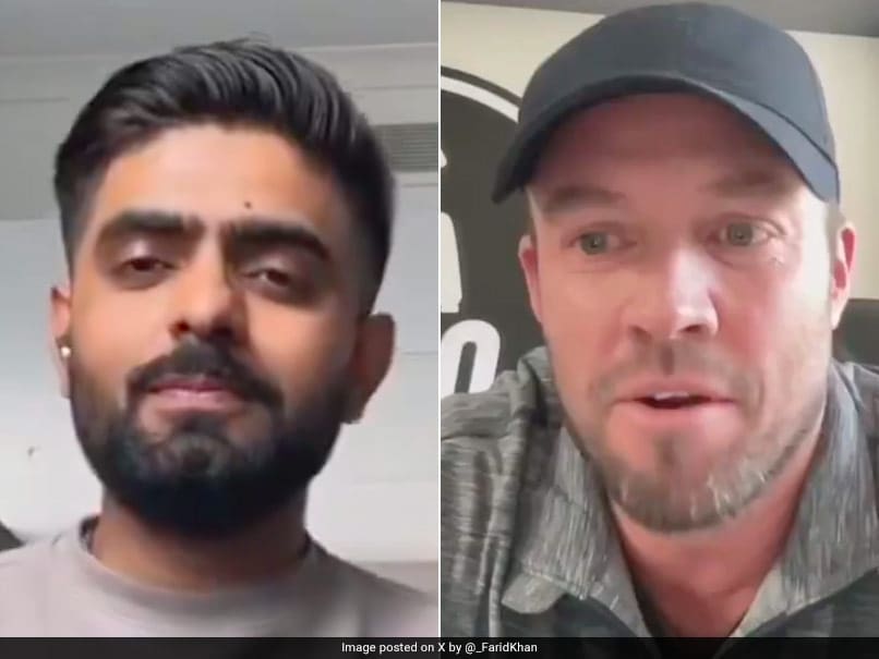 AB de Villiers Defends Babar Azam's English, Slams Troll