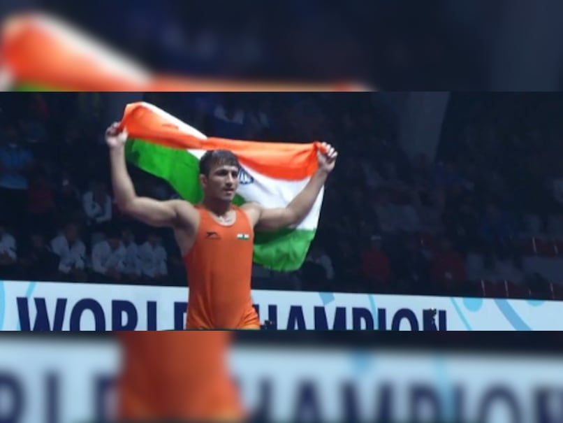 Chirag Chikkara Wins India's Third U23 World Wrestling Title