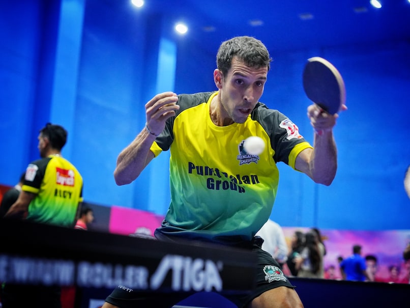 Alvaro Robles to Lead PBG Bengaluru Smashers in IndianOil Ultimate Table Tennis 2024