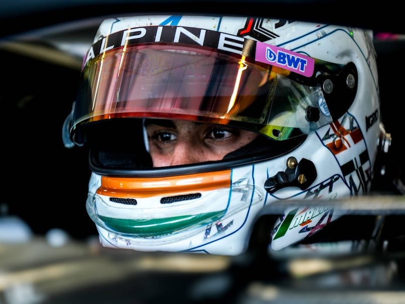 Indian F2 Star Kush Maini Impresses in Second Alpine F1 Test