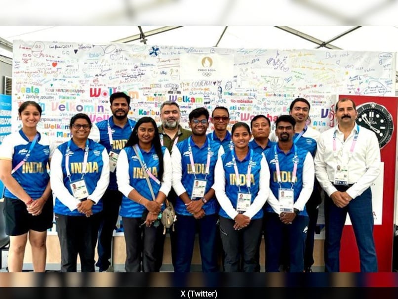 49 Indian Athletes Arrive at Paris Olympics Village