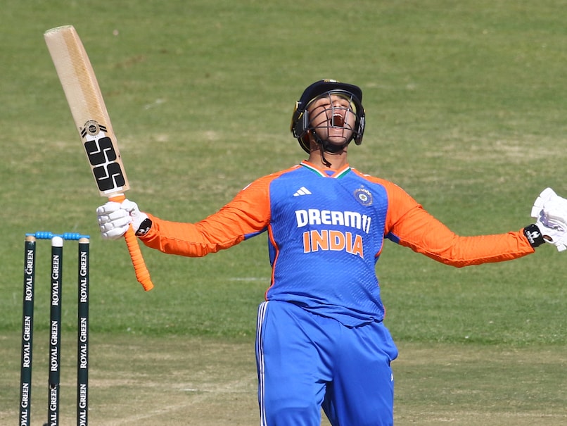 Abhishek Sharma Credits Shubman Gill's Bat for Century in Zimbabwe T20I