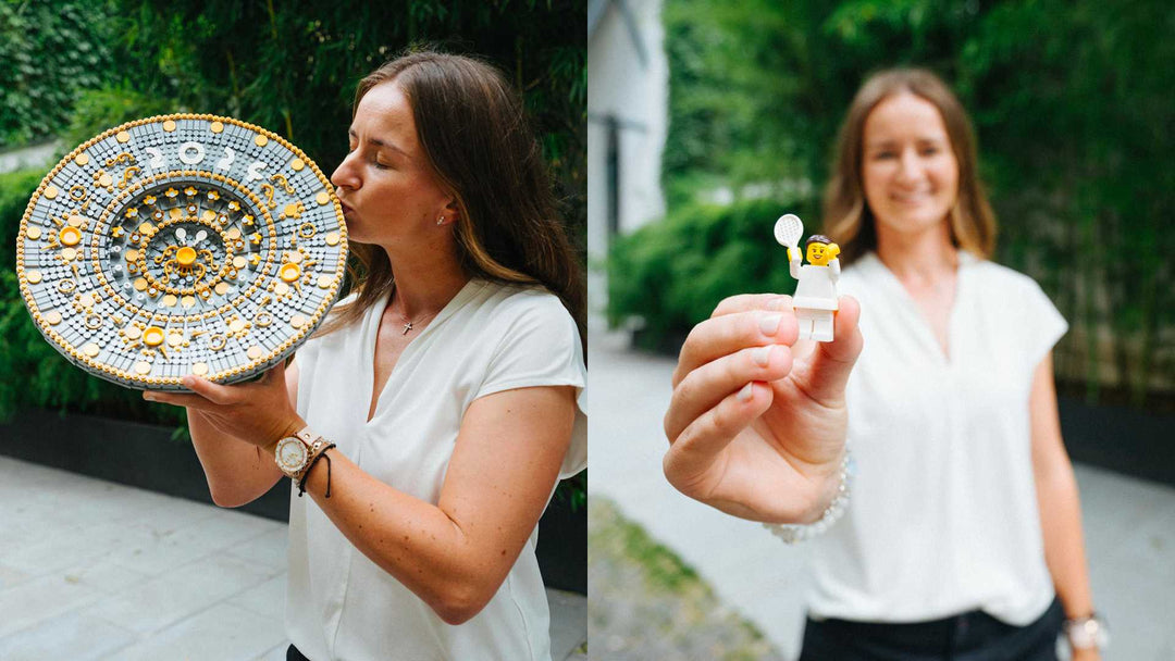 Barbora Krejcikova Receives Exclusive LEGO Set Commemorating Wimbledon Win