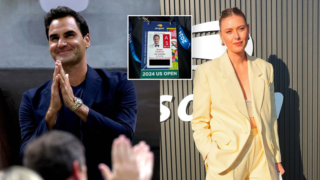 Federer and Sharapova Make Stylish Returns to US Open