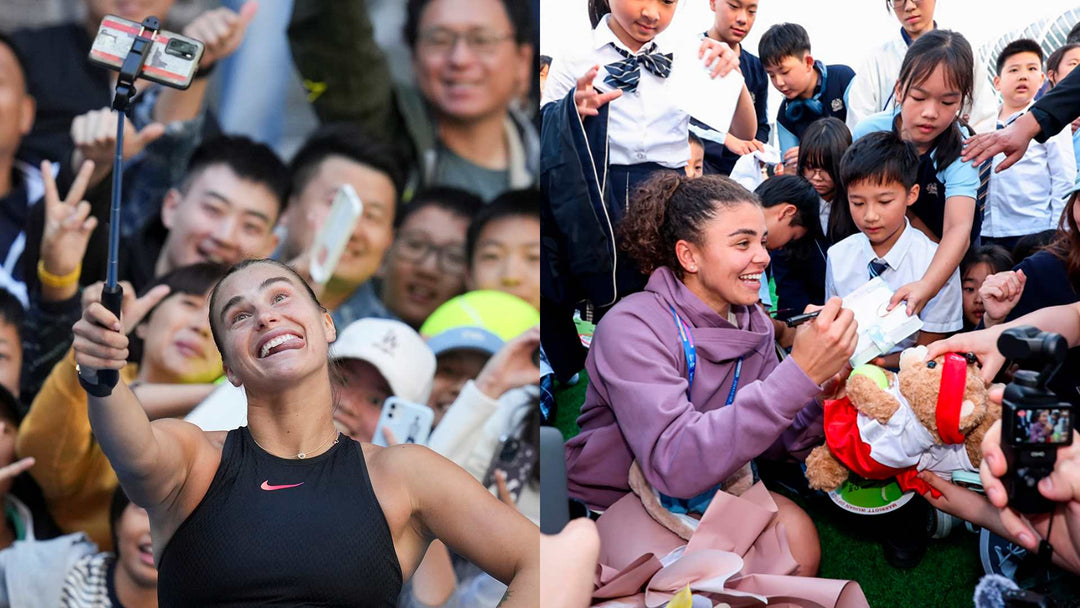 Chinese Tennis Fans Shower Players with Love and Unique Gifts