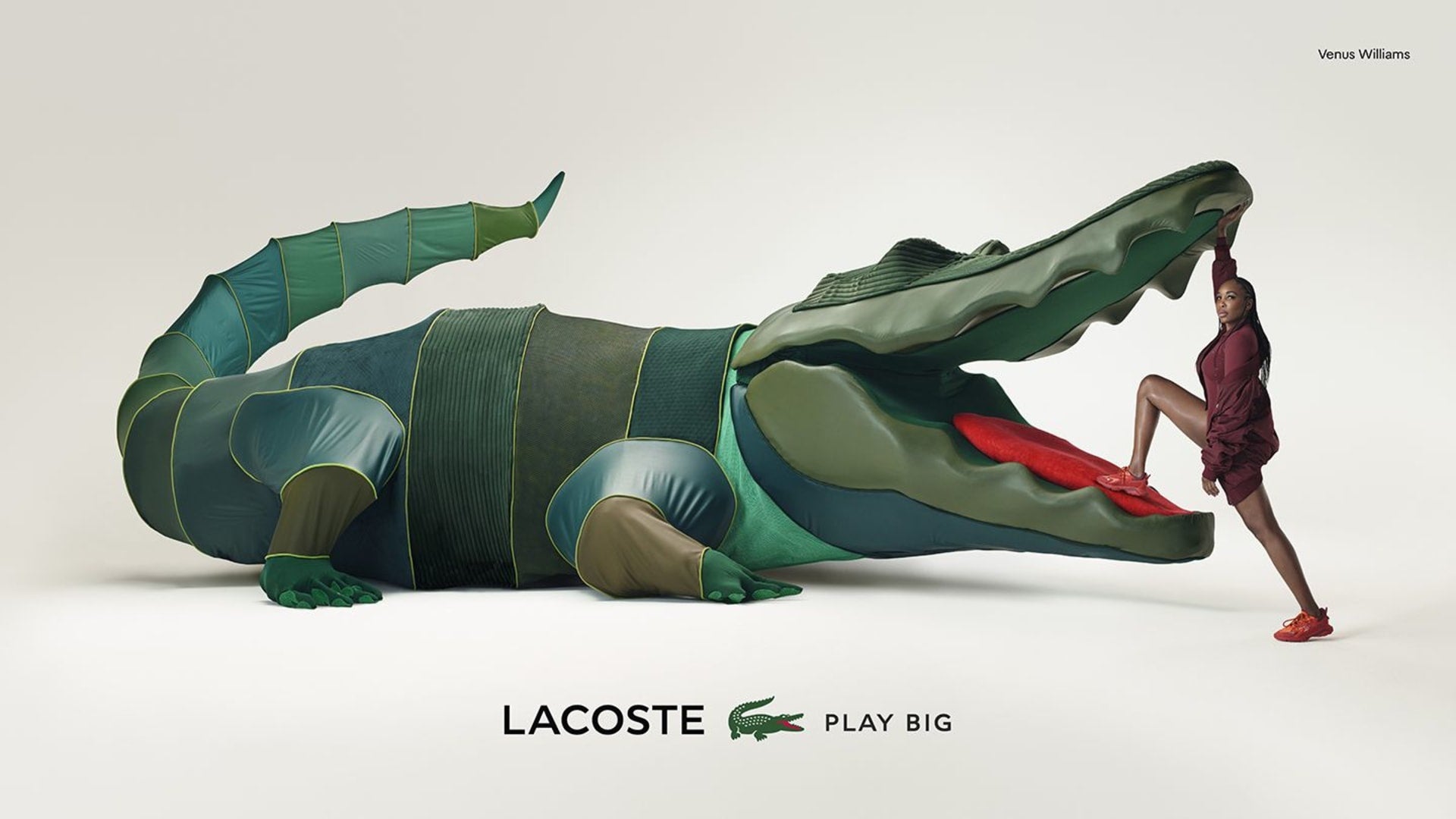 Novak Djokovic and Venus Williams Star in Lacoste's "Play Big" Campaign