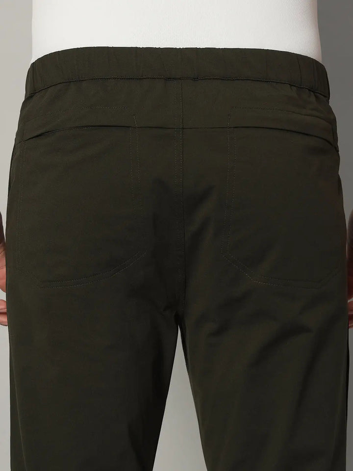 mens green joggers back pockets - Reccy