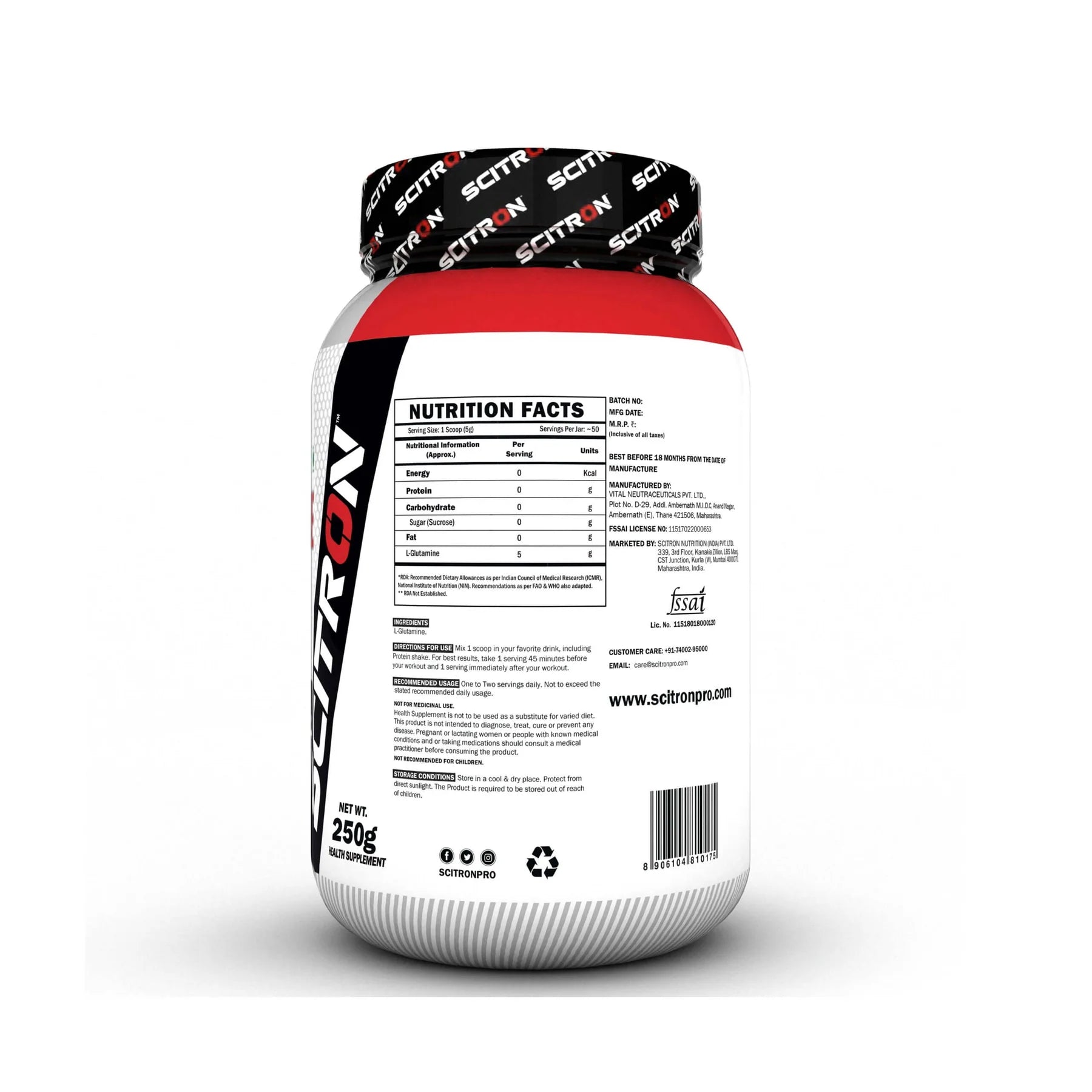 Scitron Creatine - (Unflavoured) - InstaSport