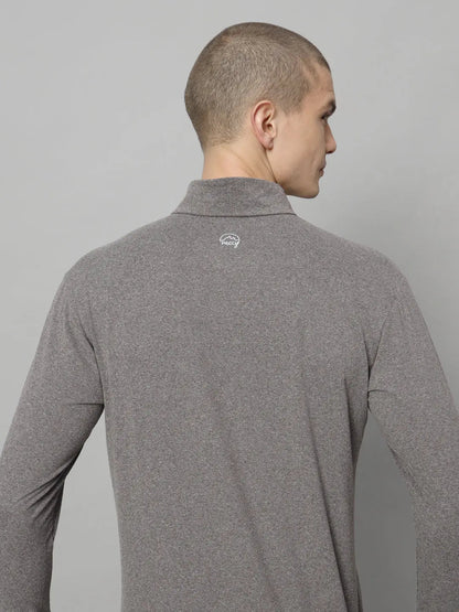 Men's Nomadic Full Sleeves T Shirt - Pebble Reccy