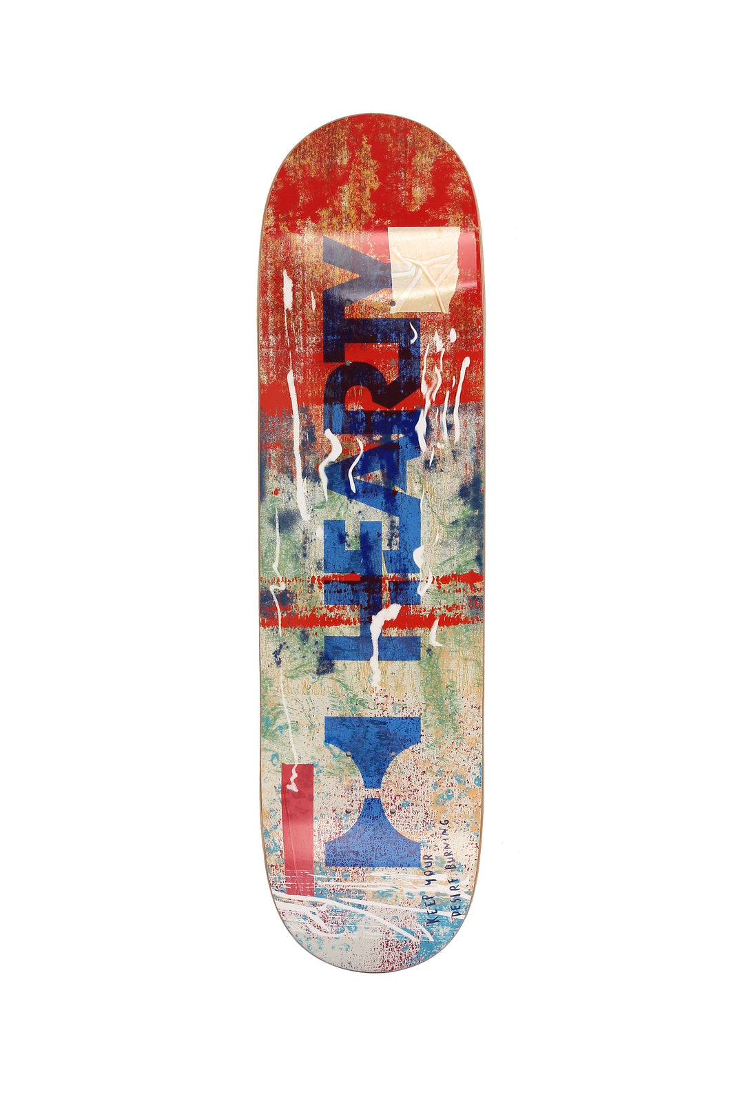 Hearty Skateboard Deck Urban Surge Orange GEN-3- 8.0", 8.125 & 8.25" ( Opt 1 General look )