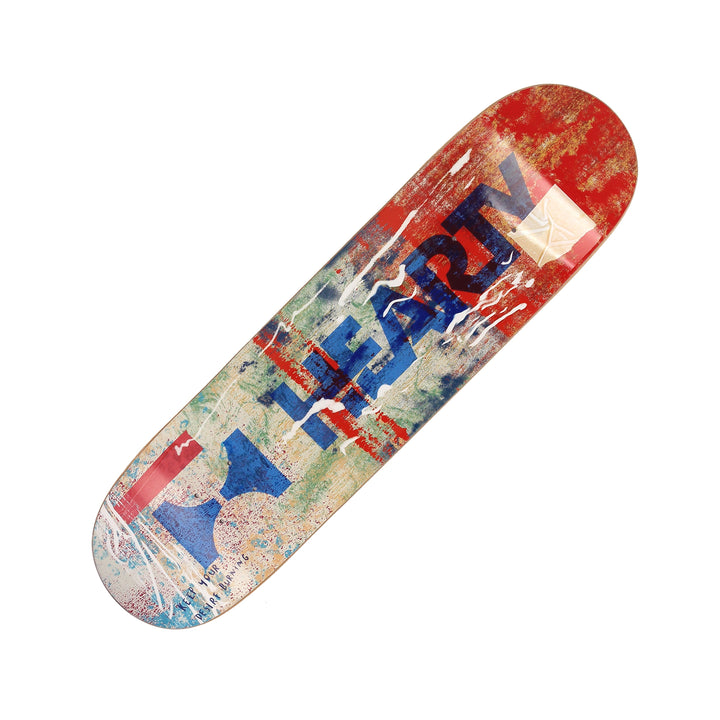 Hearty Skateboard Deck Urban Surge Orange GEN-3- 8.0", 8.125 & 8.25" ( Opt 1 General look )