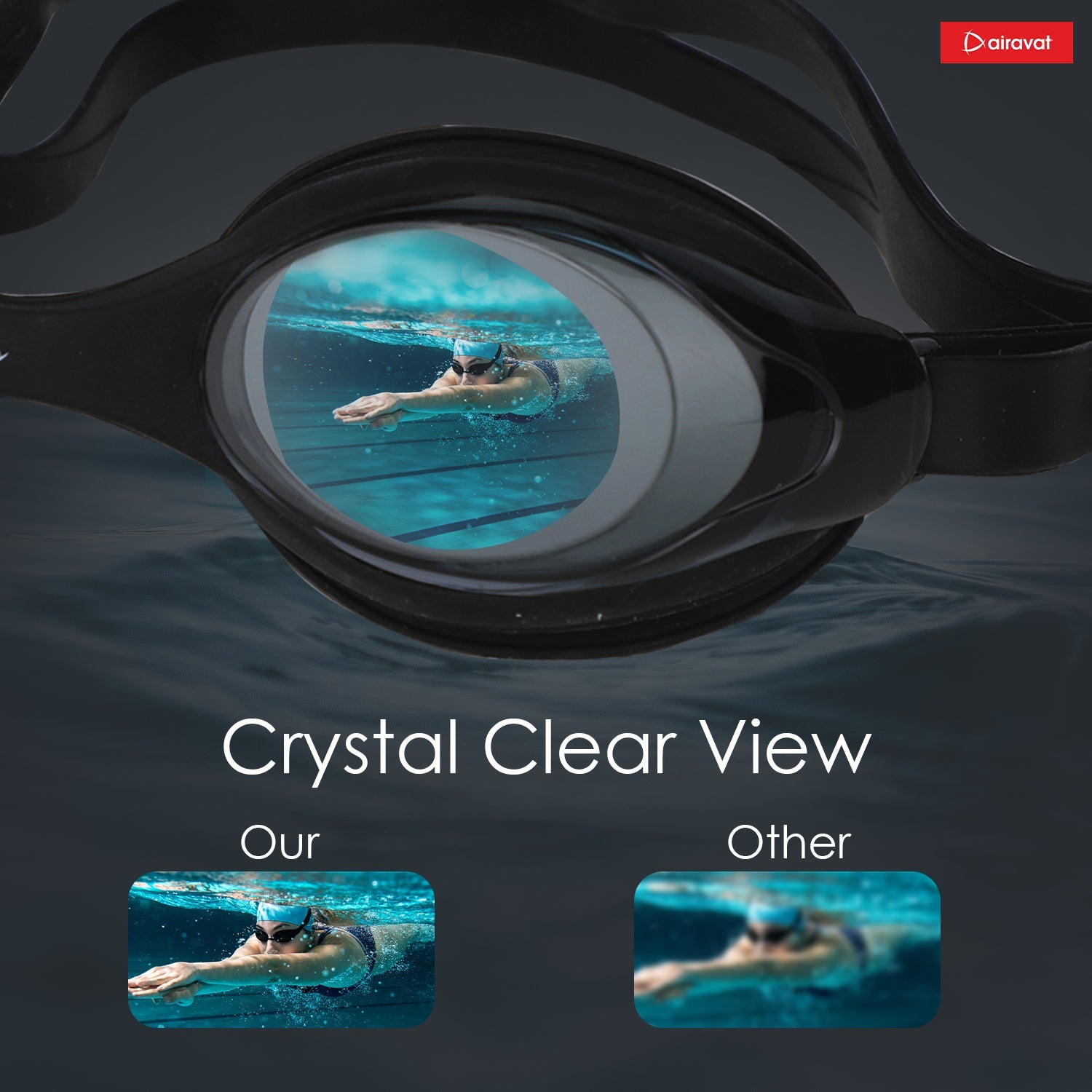 Airavat Swimster 1002 Swimming Goggles