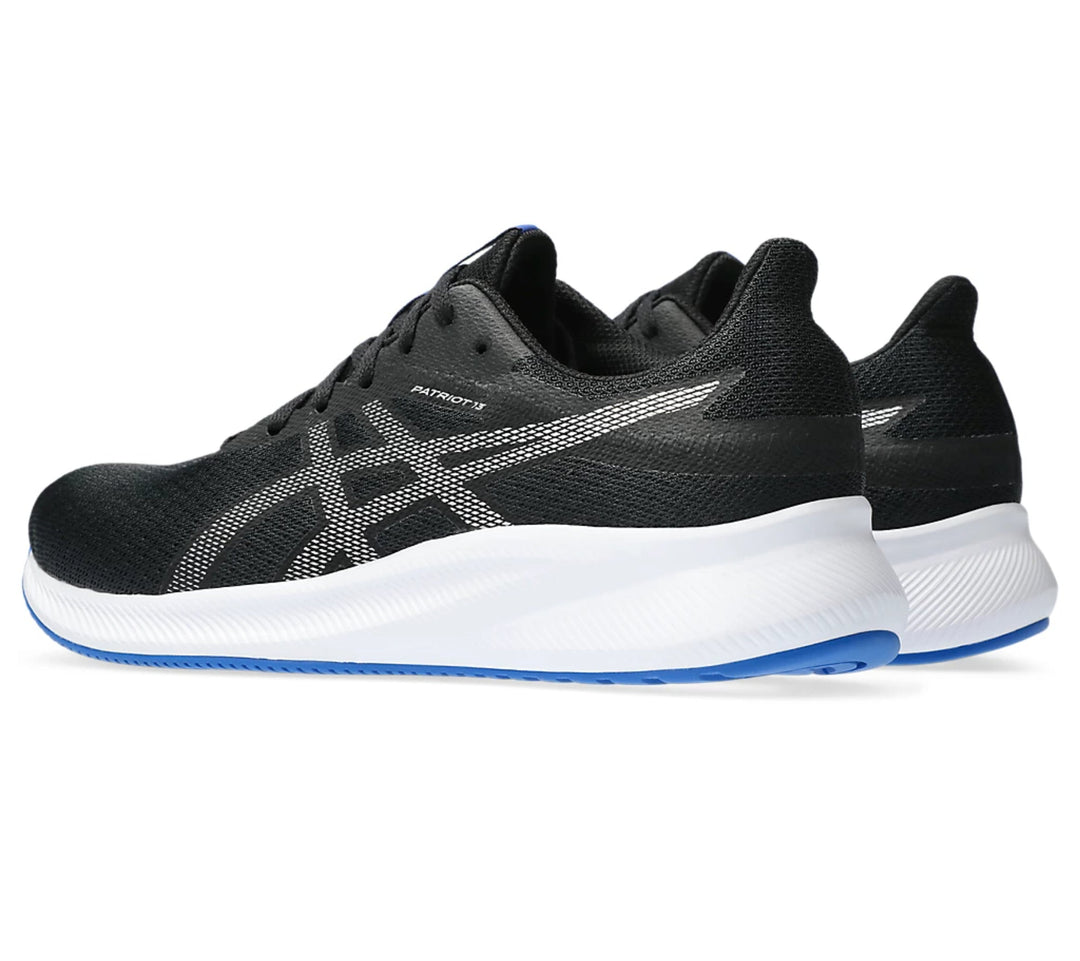 Asics PATRIOT 13 Sports Running Shoes Black/Pure Silver - 1011B485.005