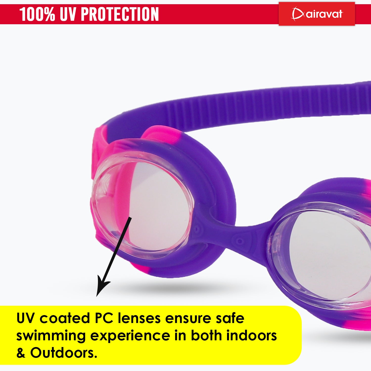 Airavat Focus Junior 1014 Swimming Goggles
