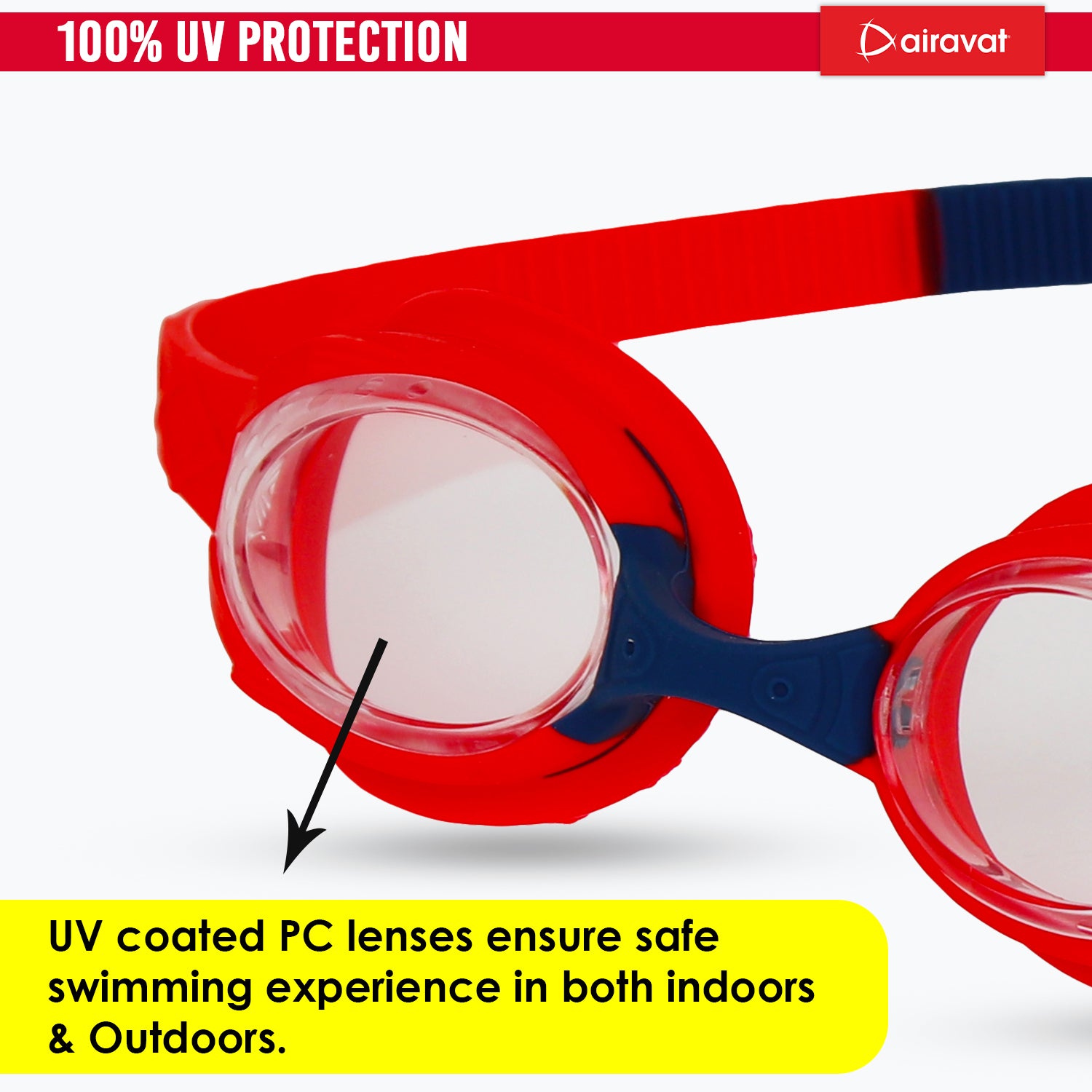 Airavat Focus Junior 1014 Swimming Goggles