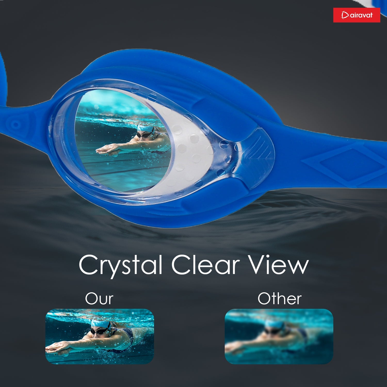 Airavat Focus Junior 1014 Swimming Goggles