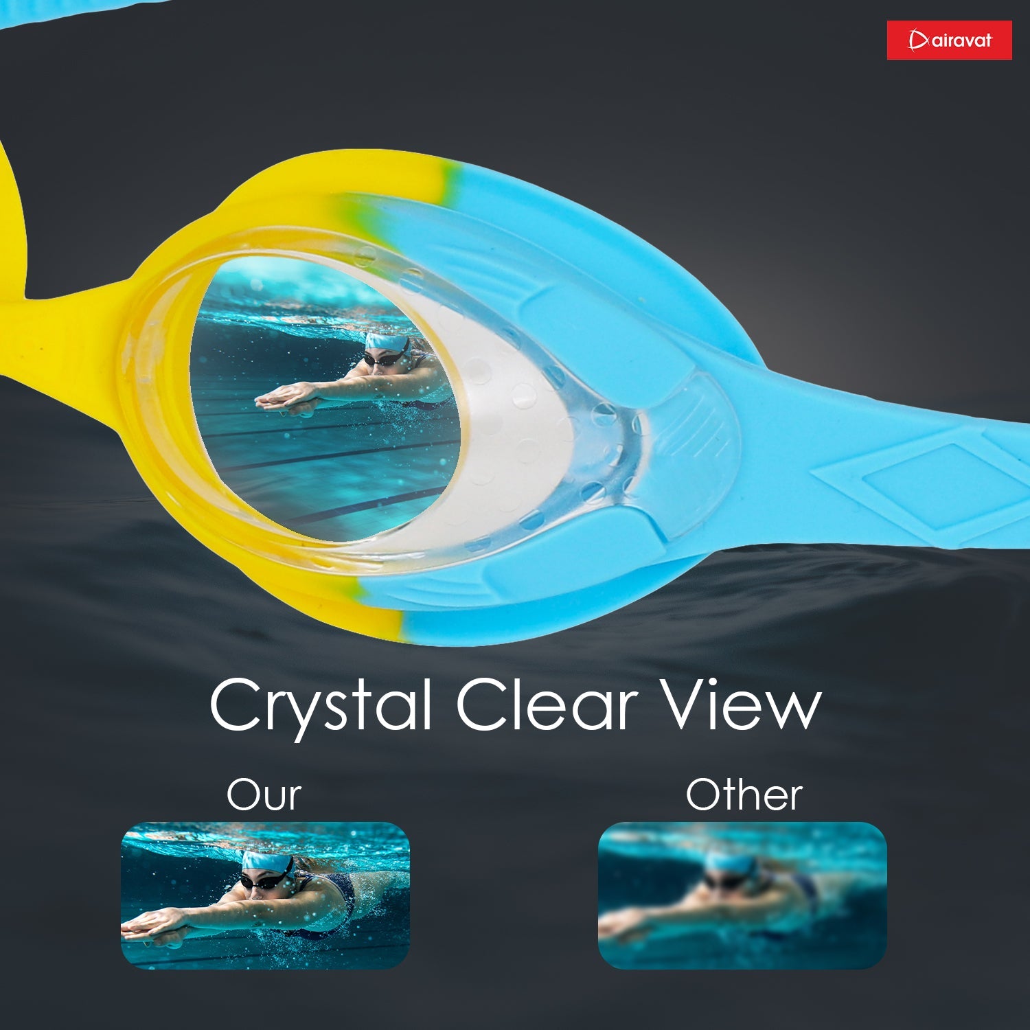 Airavat Focus Junior 1014 Swimming Goggles