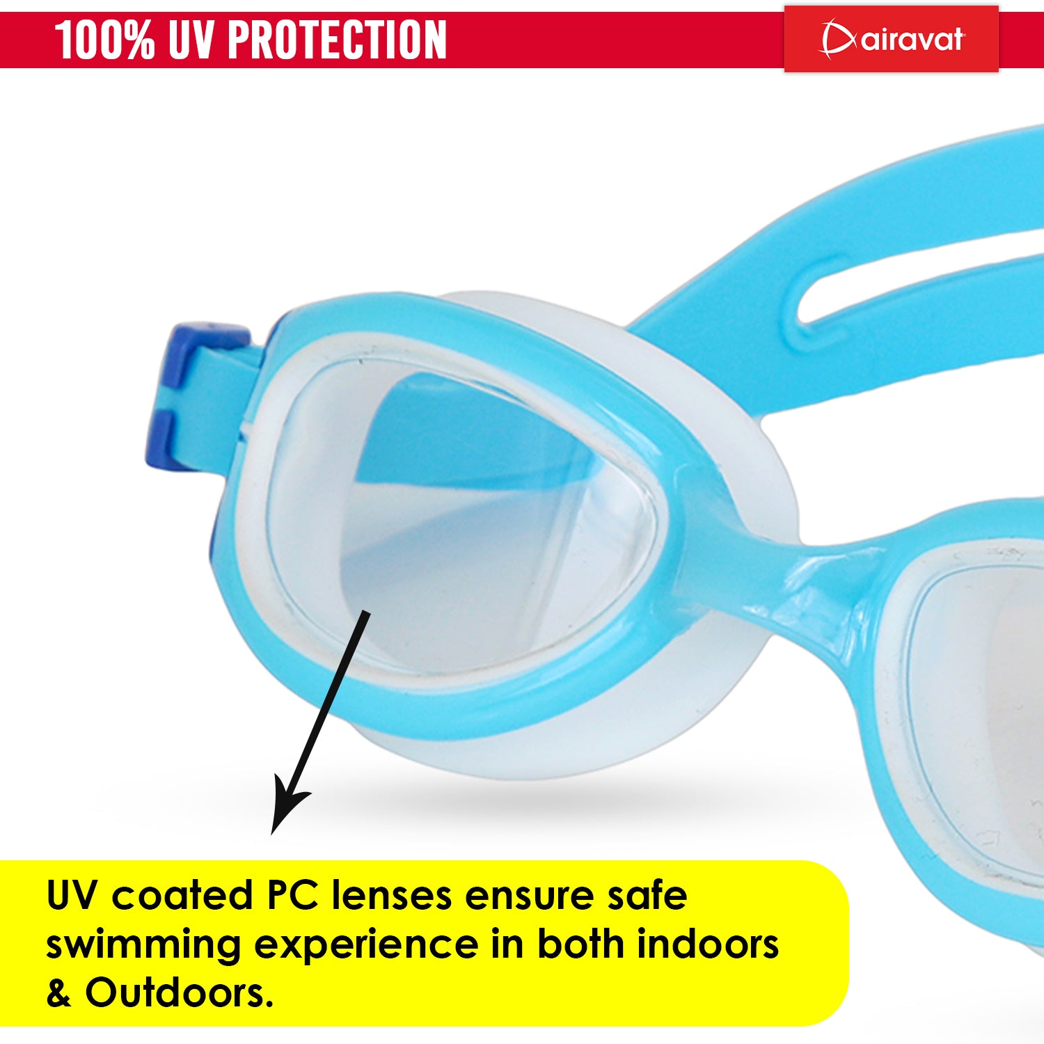 Airavat Orion 1022 Junior Swimming Goggles