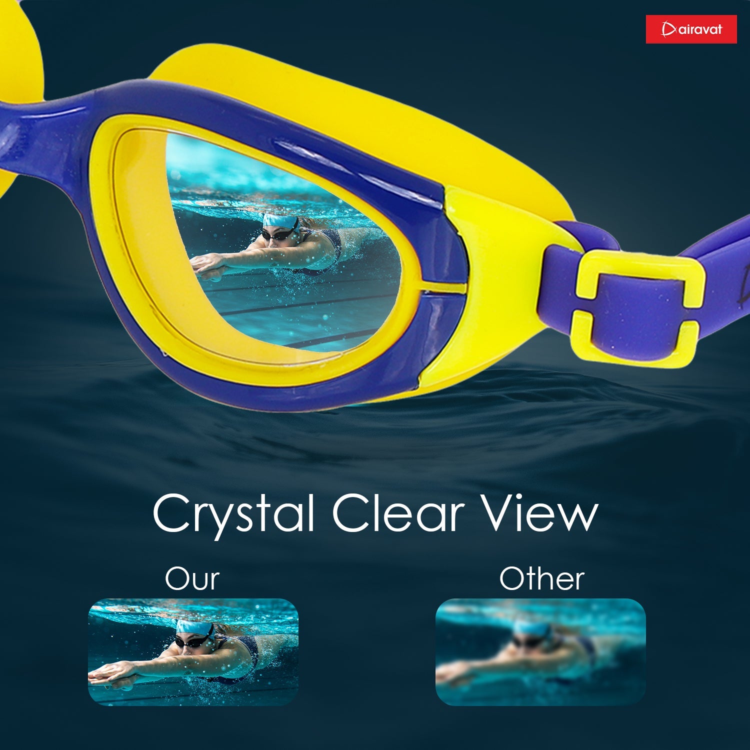 Airavat Orion 1022 Junior Swimming Goggles