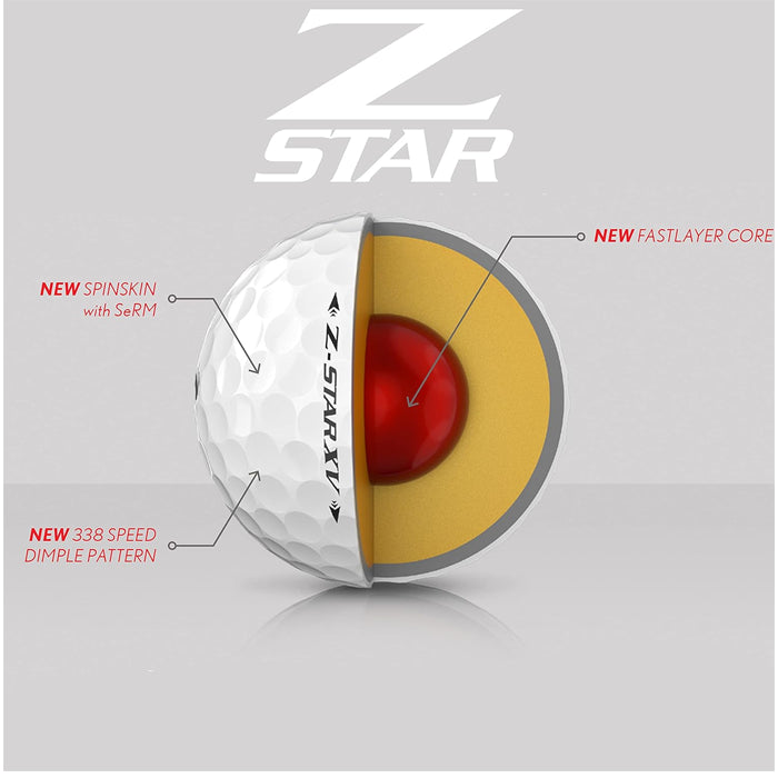 Srixon Z Star XV Golf Ball - (12 Balls)