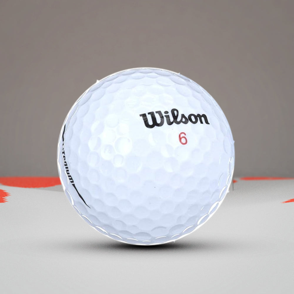 Wilson Titanium White Golf Balls - InstaSport