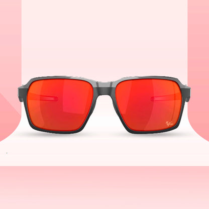 Oakley Parlay Matte Carbon Prizm Ruby Sunglass