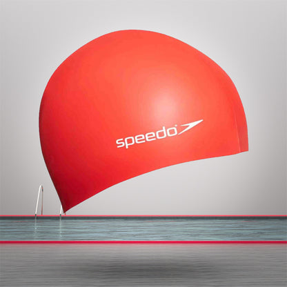 Speedo Unisex Junior Flat Swim Caps (Multi Color) - InstaSport