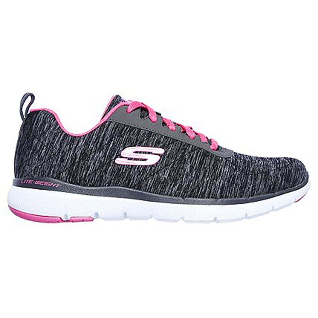 SKECHERS WOMEN'S FLEX APPEAL 3.0 - INSIDERS (13067-BKHP)