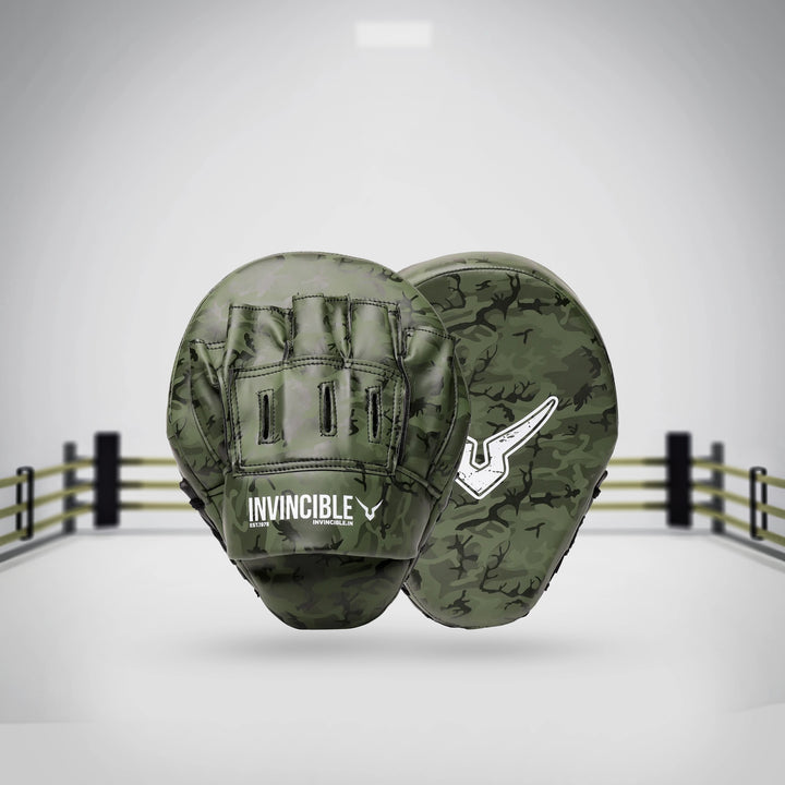 Invincible Commando Punch Mitts, Focus Pad Boxing