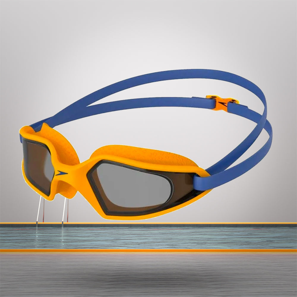 Speedo Unisex Junior Tint - Lens Goggles ( Blue & Orange )