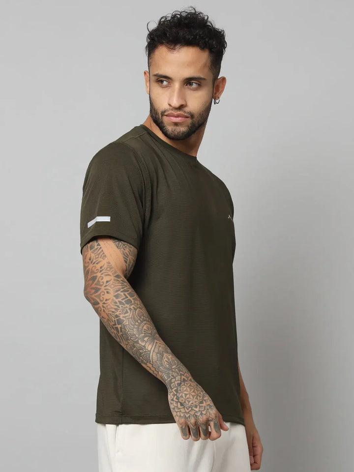 olive green mens t shirt - Reccy