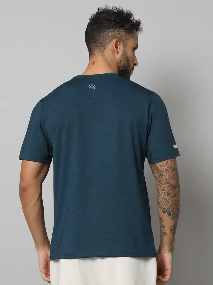 Men's Ultralight Athletic T Shirt - Pacific Blue Reccy