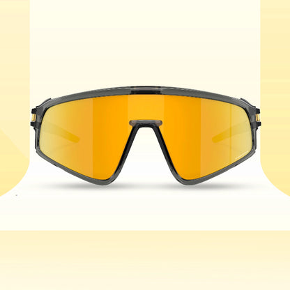 Oakley Latch Panel Grey smoke Prizm 24 k Sunglass