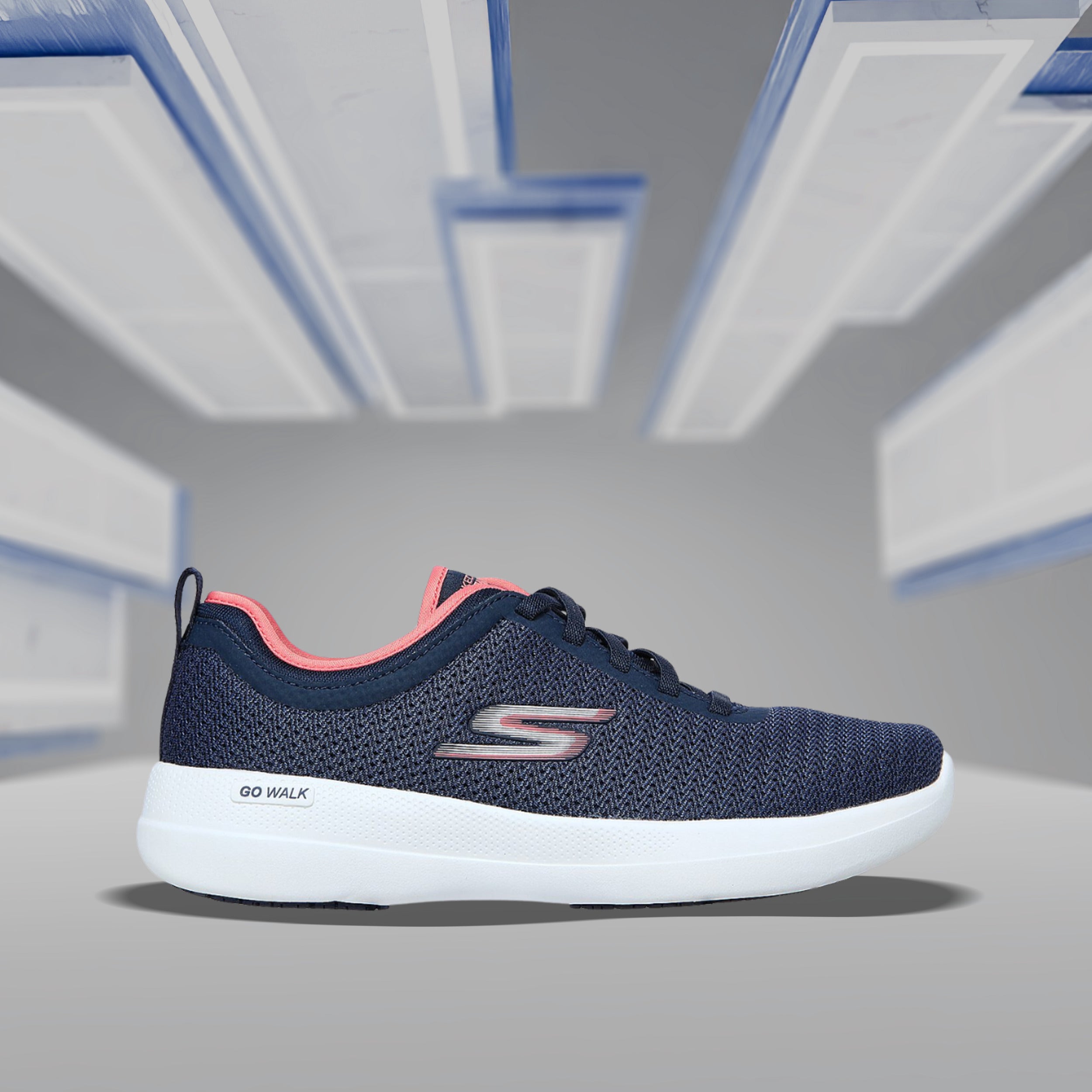 SKECHERS GO WALK STABILITY-COCO JAZZ (124603-NVCL)